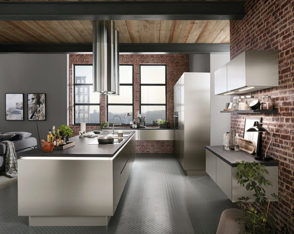 Nobilia Metallic Handleless Kitchen 1 | Kutchenhaus, Irthlingborough